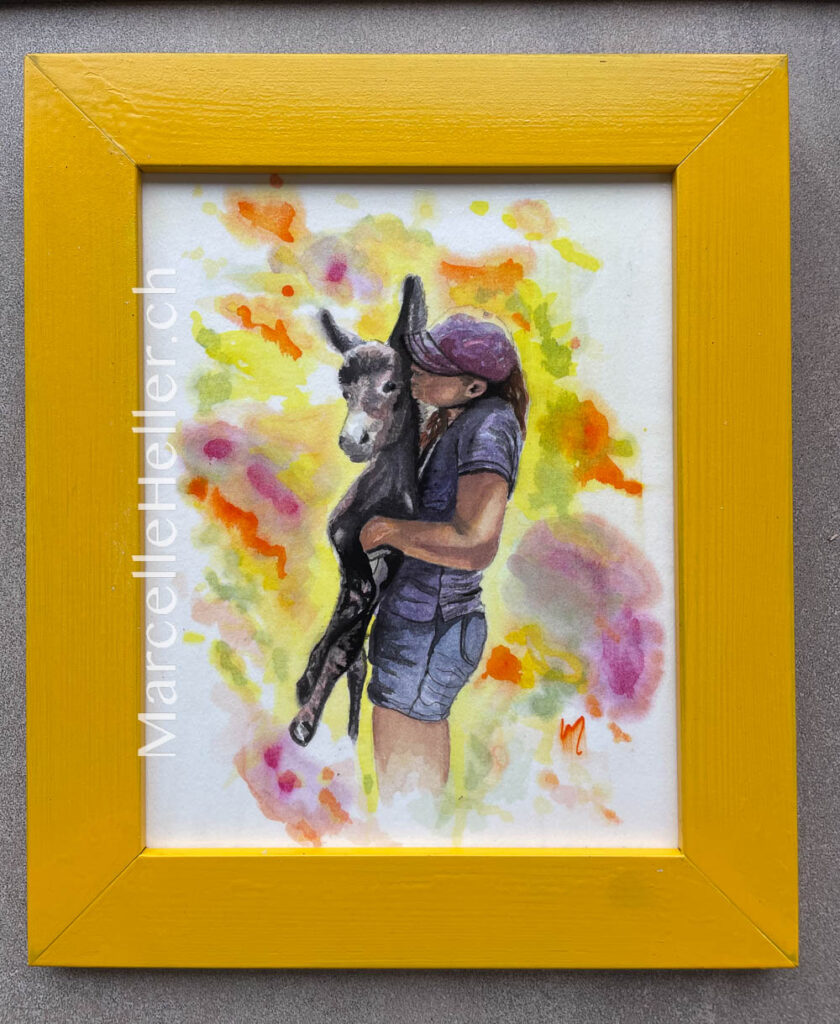 Gentle Bond - Watercolour Painting