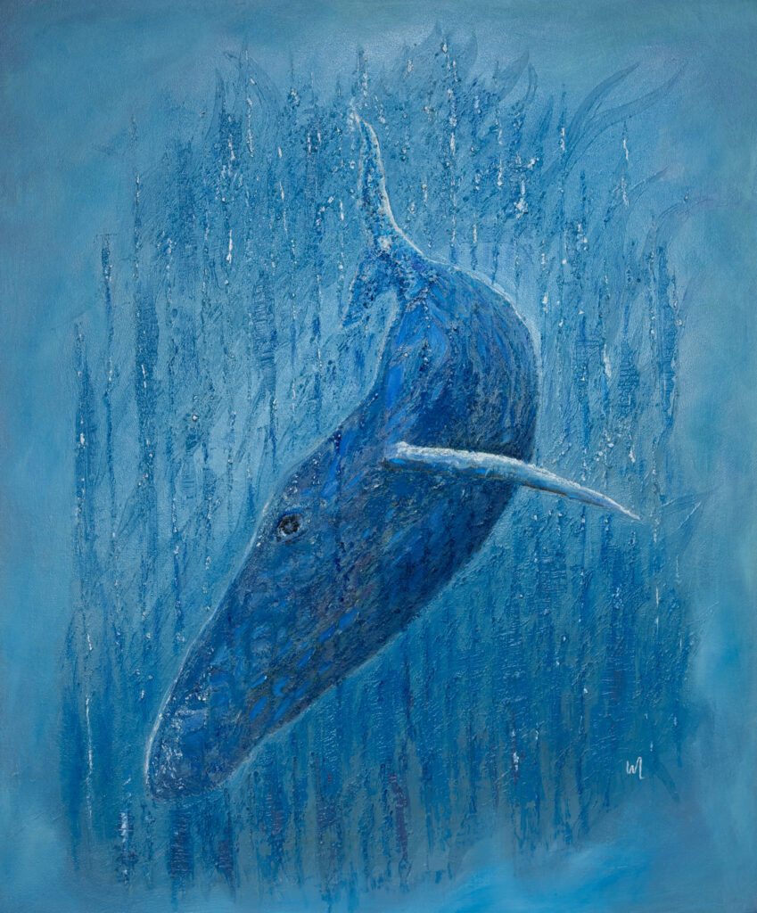 Whale’s Song - Sand Art Whale