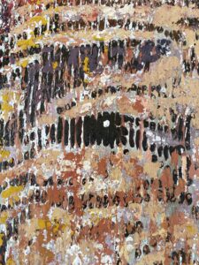 khoisan spirit marcelle heller 2026 mixed media on canvas 120x80cm