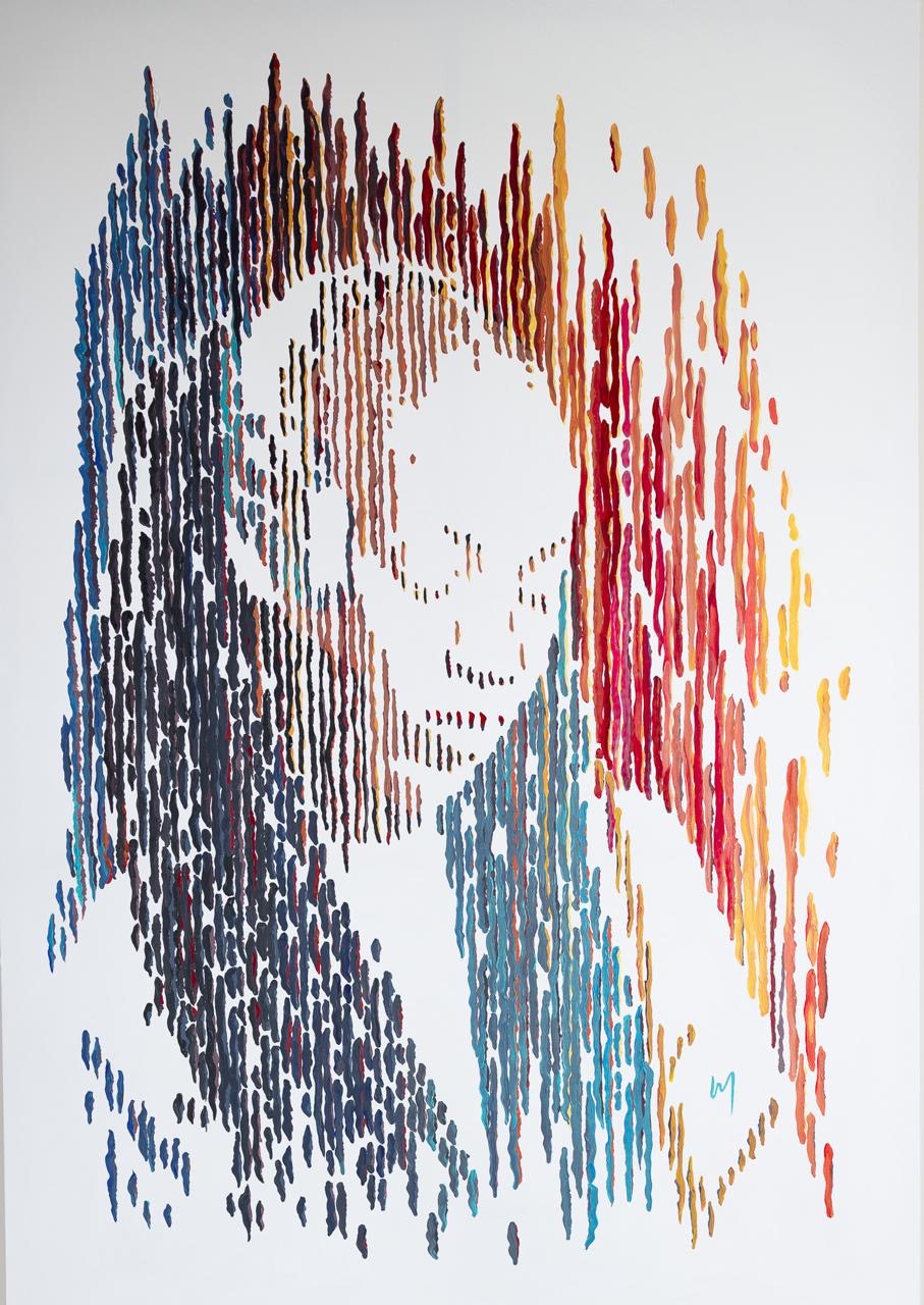 rainbow woman